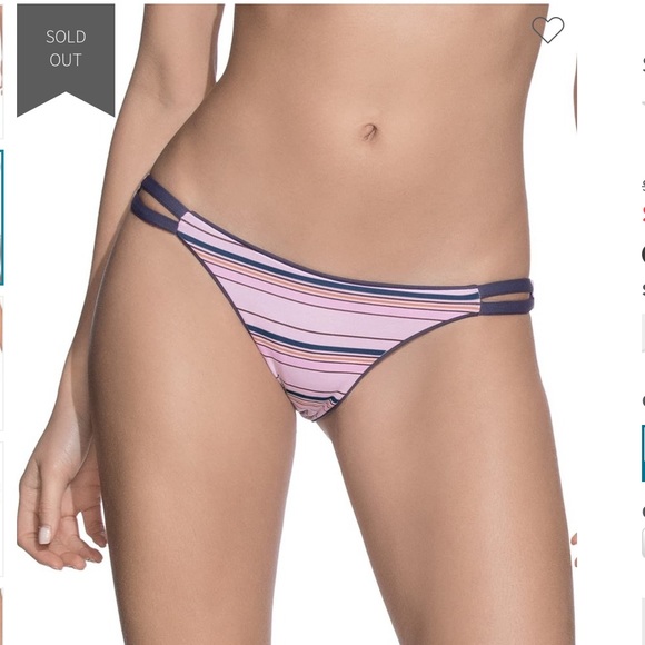 Maaji Signature Coverage Reversible Bikini Bottoms - Picture 1 of 10